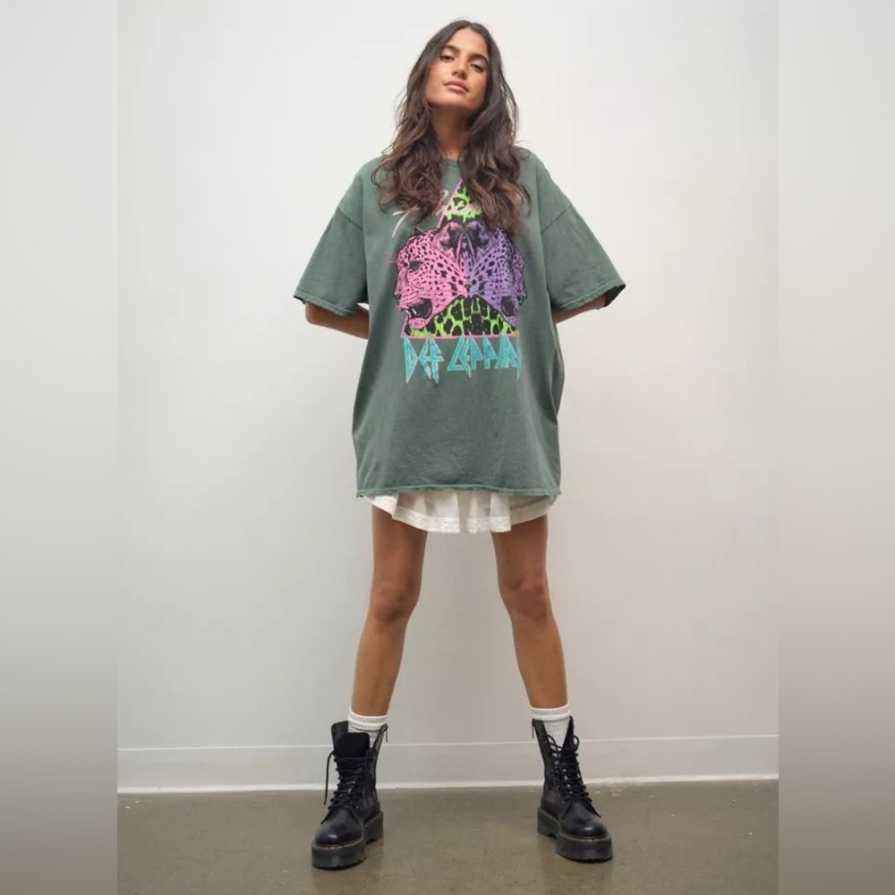 Vintage KISS Graphic Tee Green